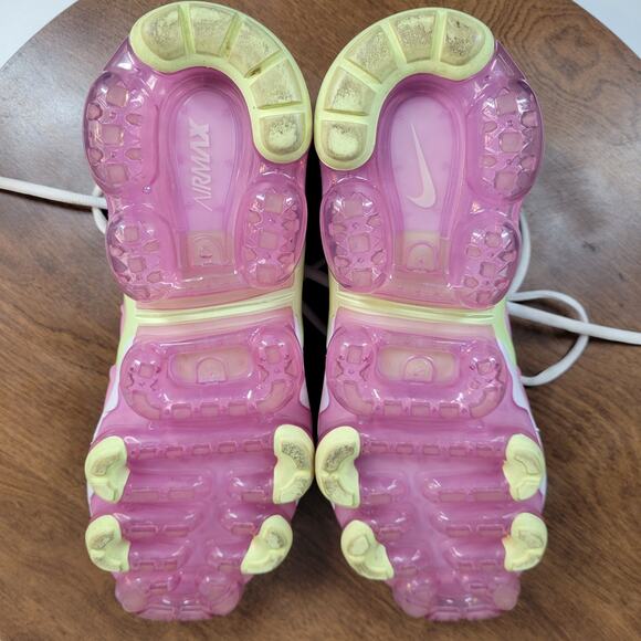 Nike Air VaporMax Plus Easter Women's Sneakers 7.5 Blue Pink Athletic CW7014-100 - Picture 7 of 14